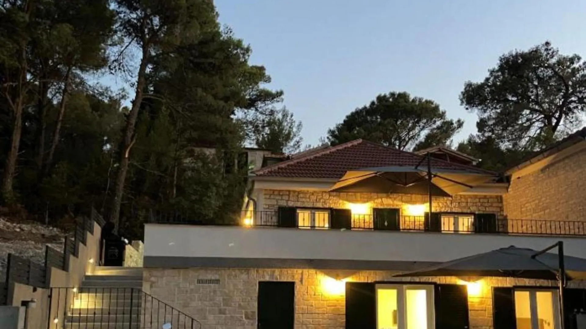 Stone House Kostela Villa Donji Karin Holiday home